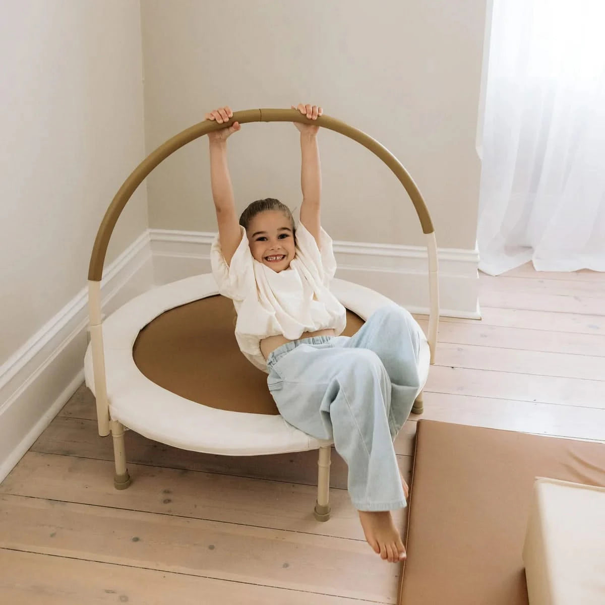 Quinn Basketball Hoop + Poco Trampoline Set