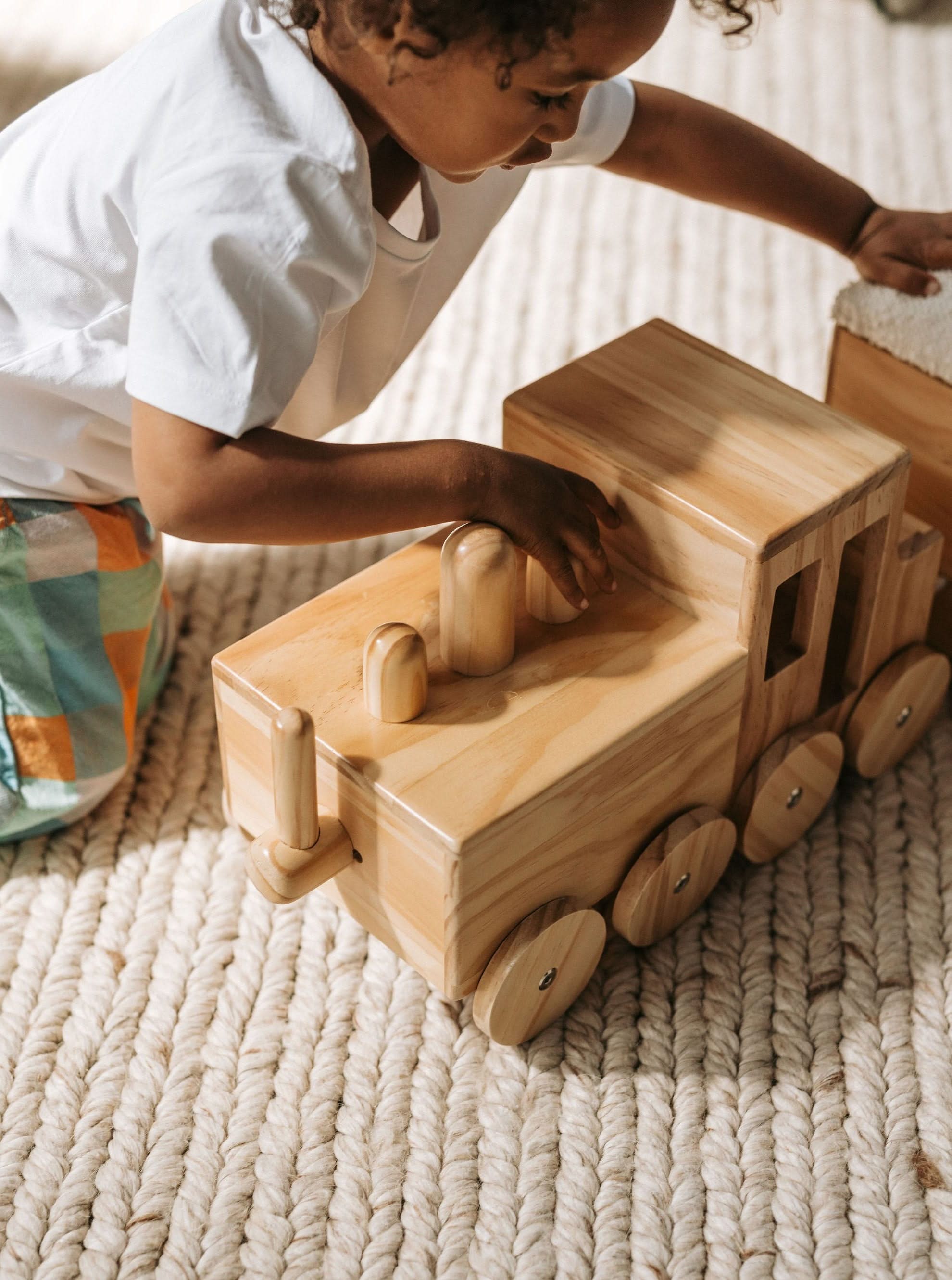 Cedric Wooden Train