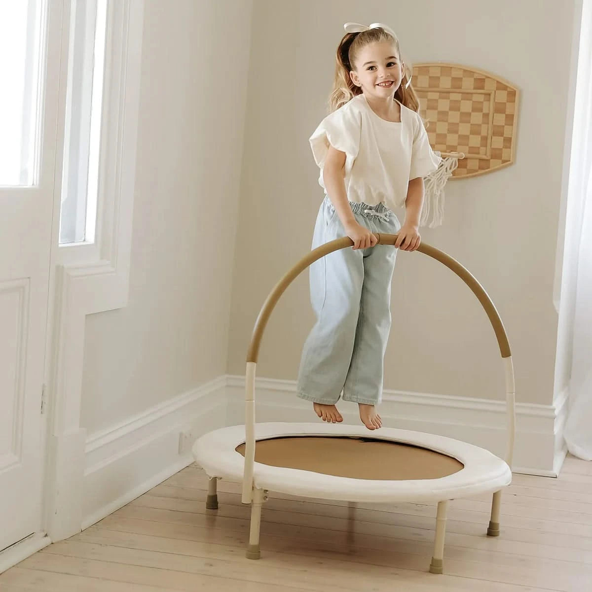 Quinn Basketball Hoop + Poco Trampoline Set