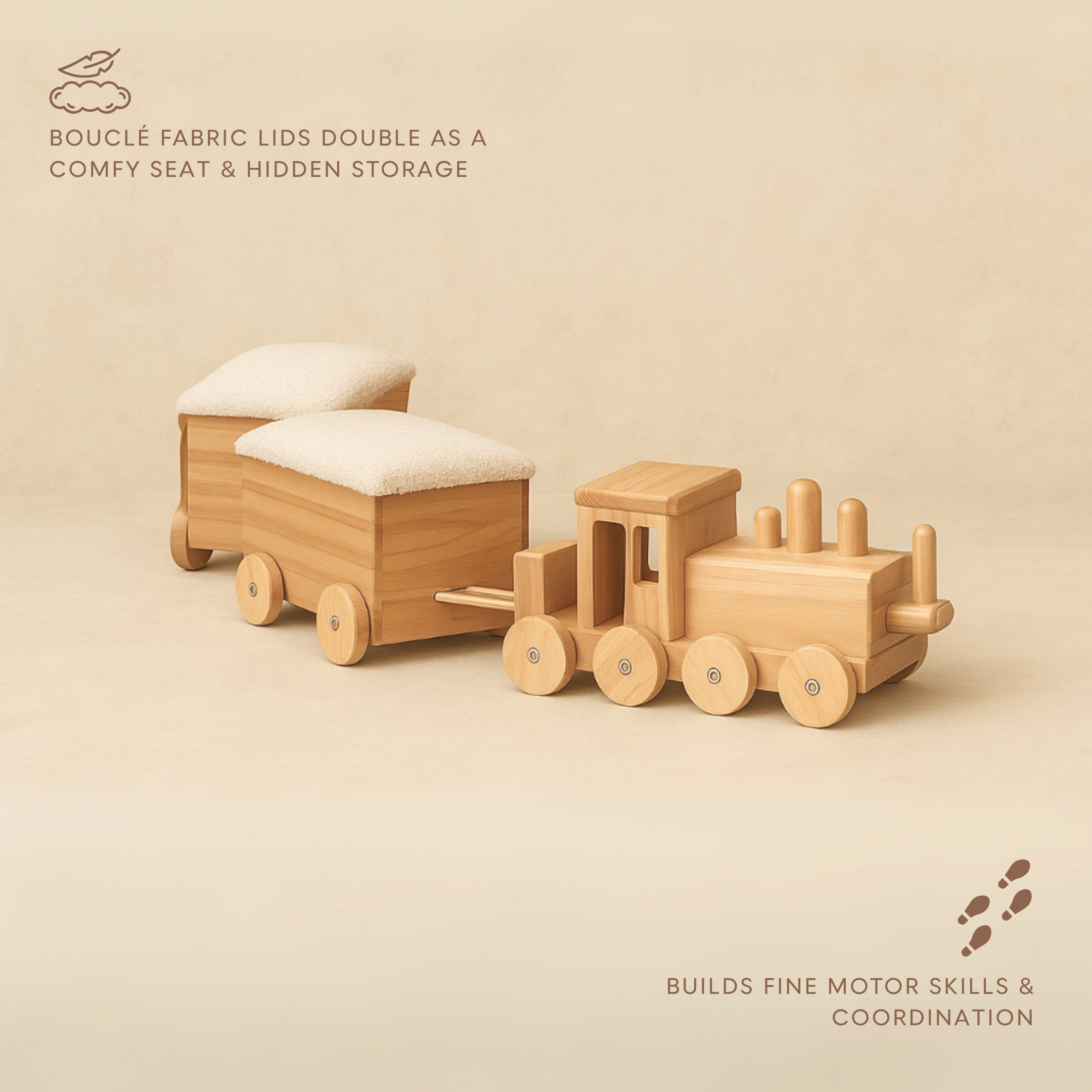 Cedric Wooden Train
