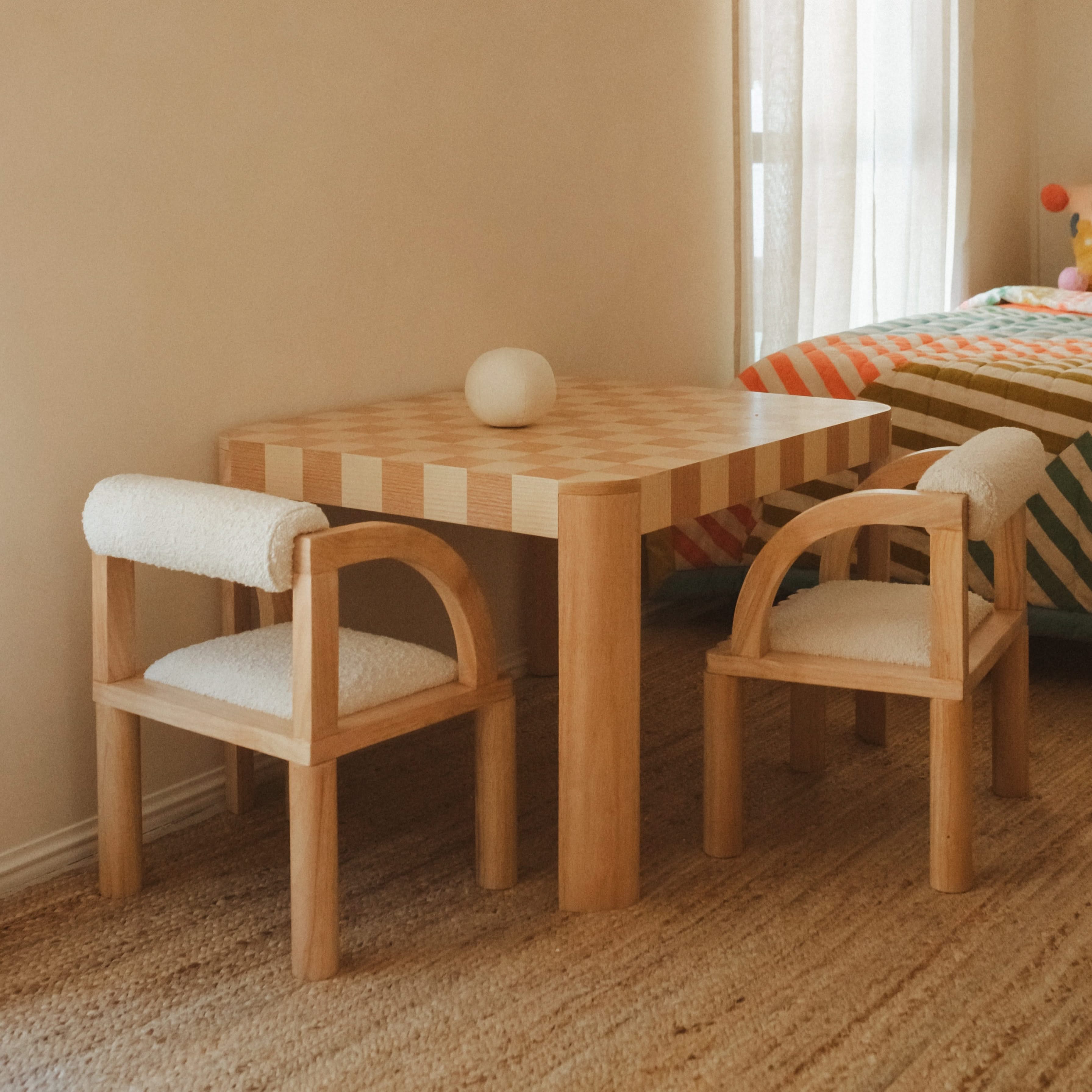 Quinn Checkerboard Table