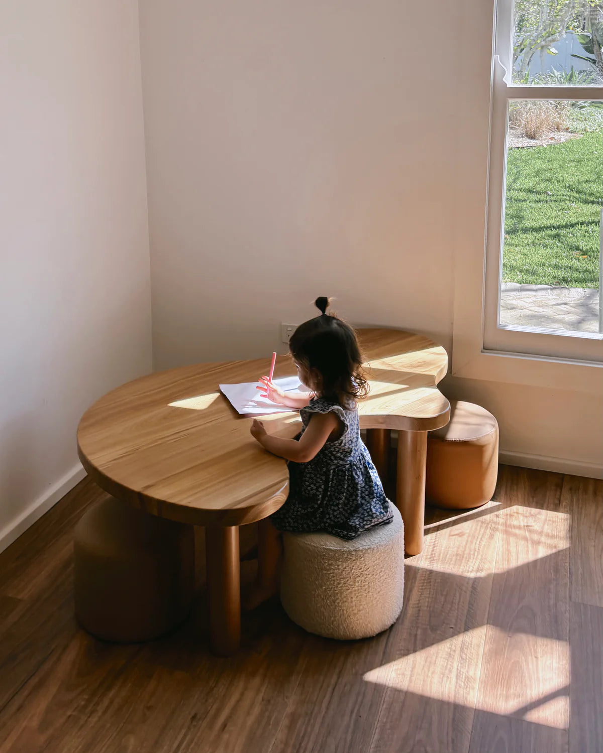 Leon Activity Table + Remi Stool Set