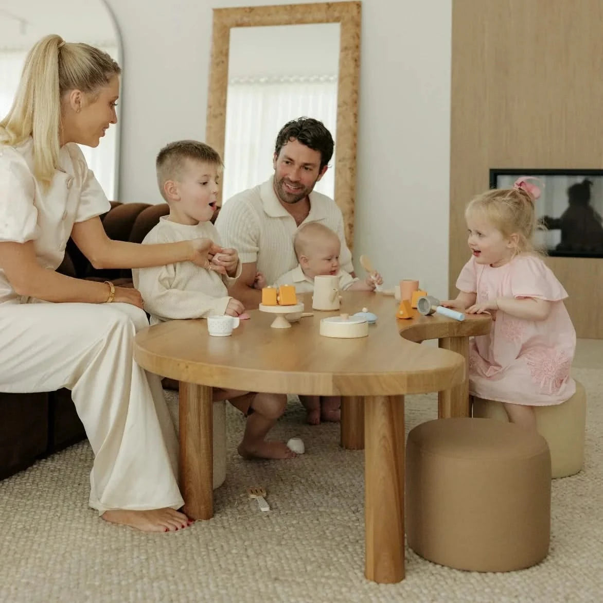 Leon Activity Table + Remi Stool Set