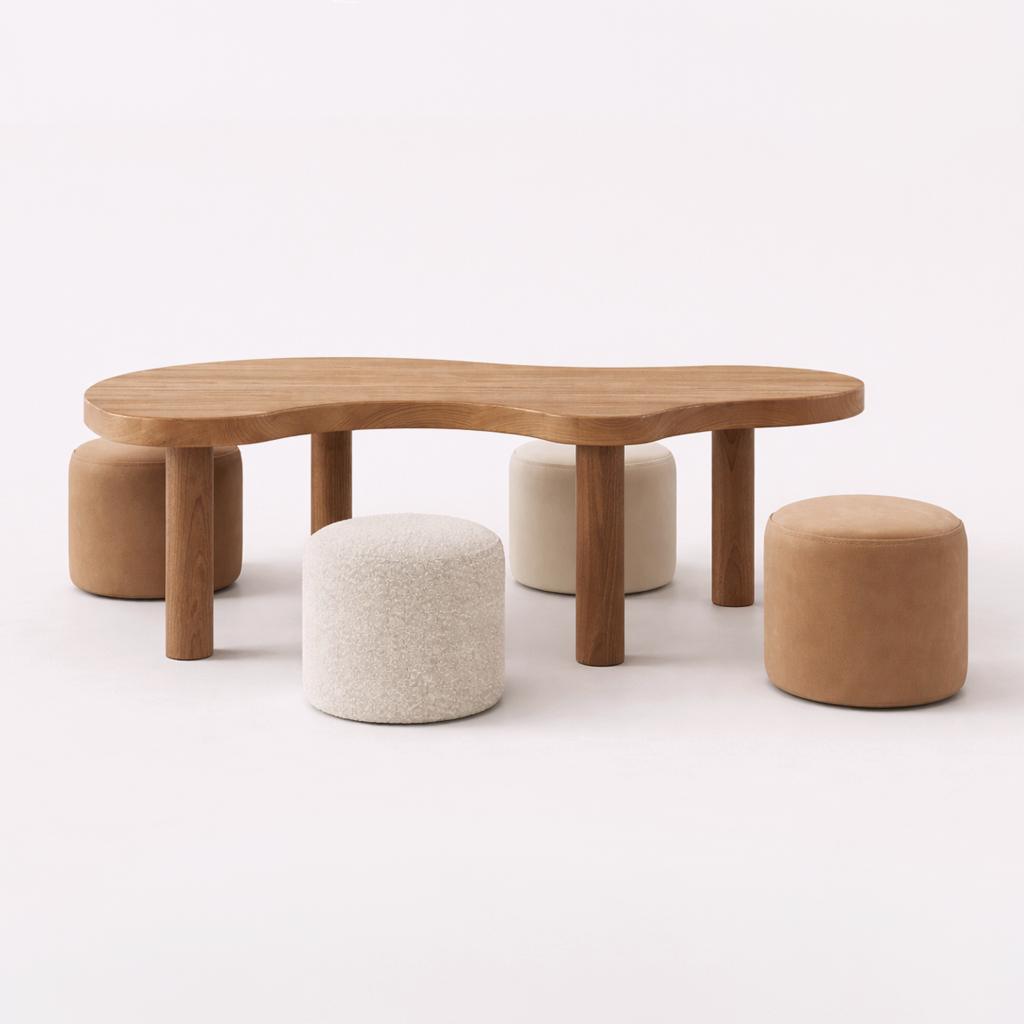 Leon Activity Table + Remi Stool Set