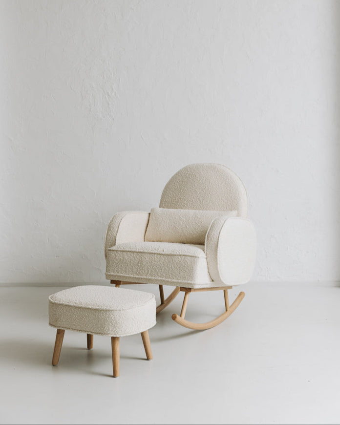 Cloud Rocker and Ottoman