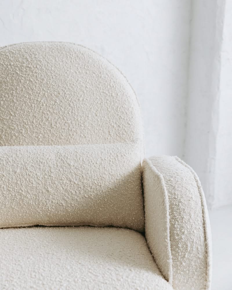 Cream Cloud Rocker & Ottoman
