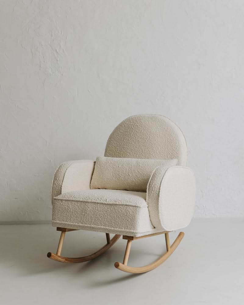 Cream Cloud Rocker & Ottoman