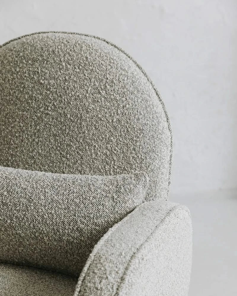 Ash Grey Cloud Rocker & Ottoman