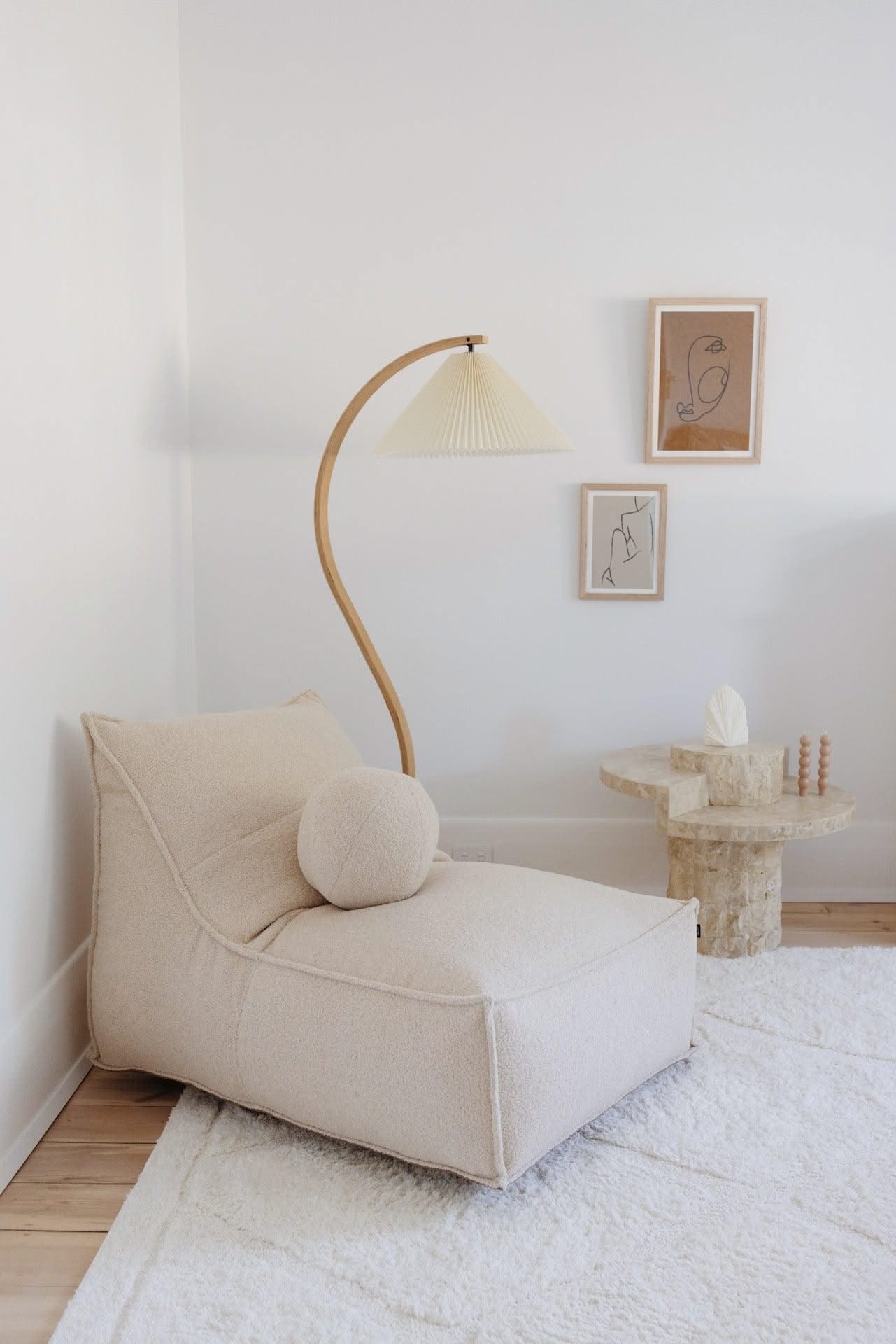 Pleated Floor Lamp