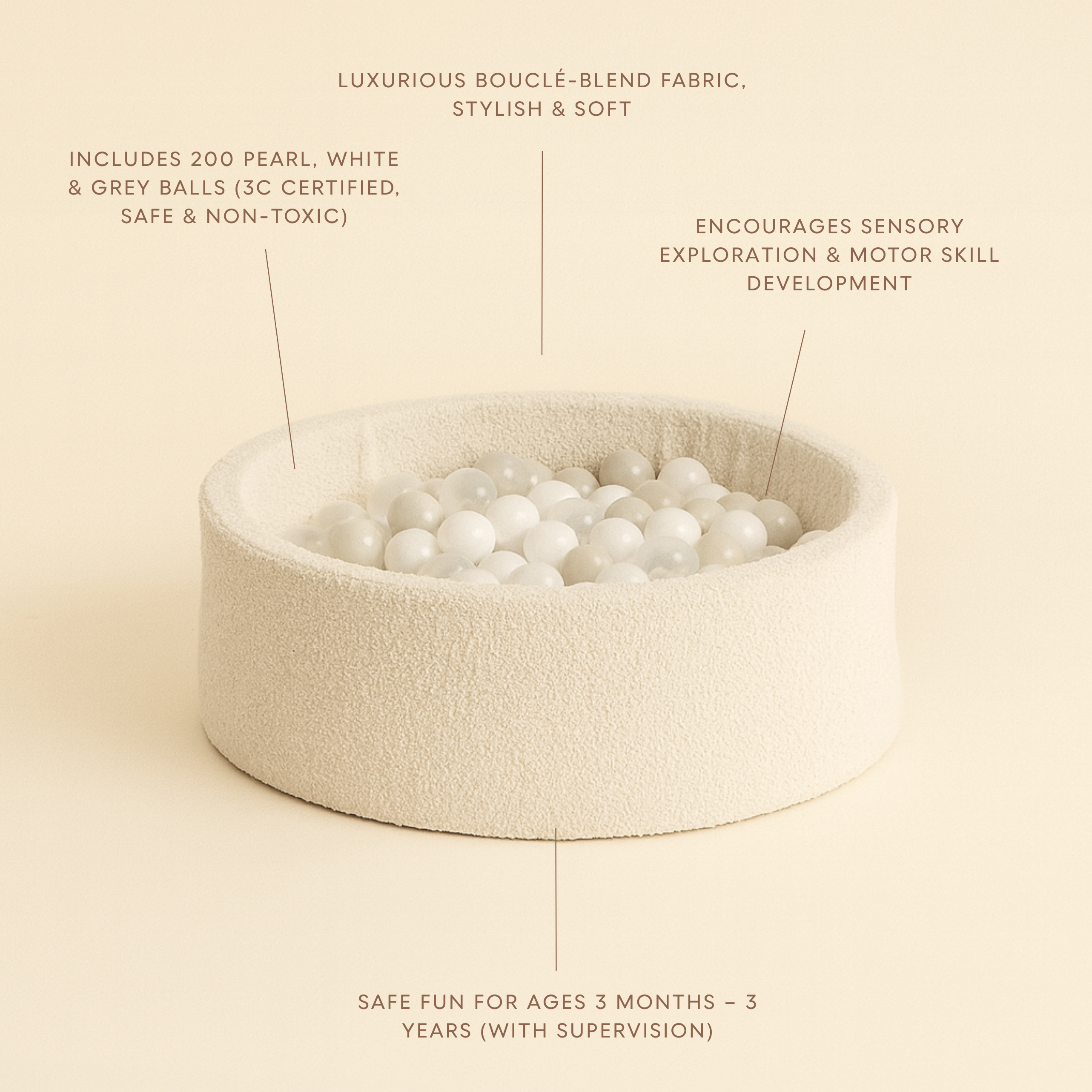 Bouclé Ball Pit