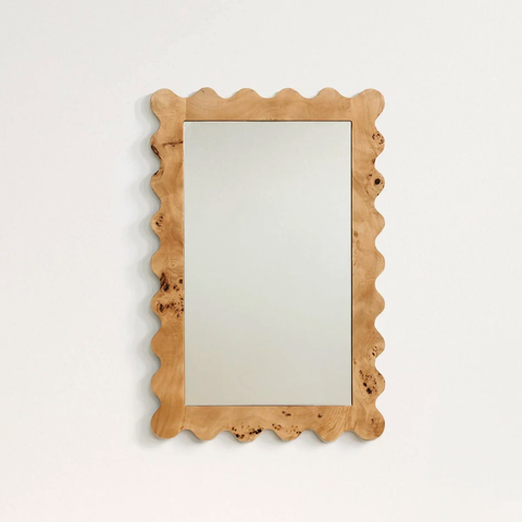 Orly Scalloped Mirror