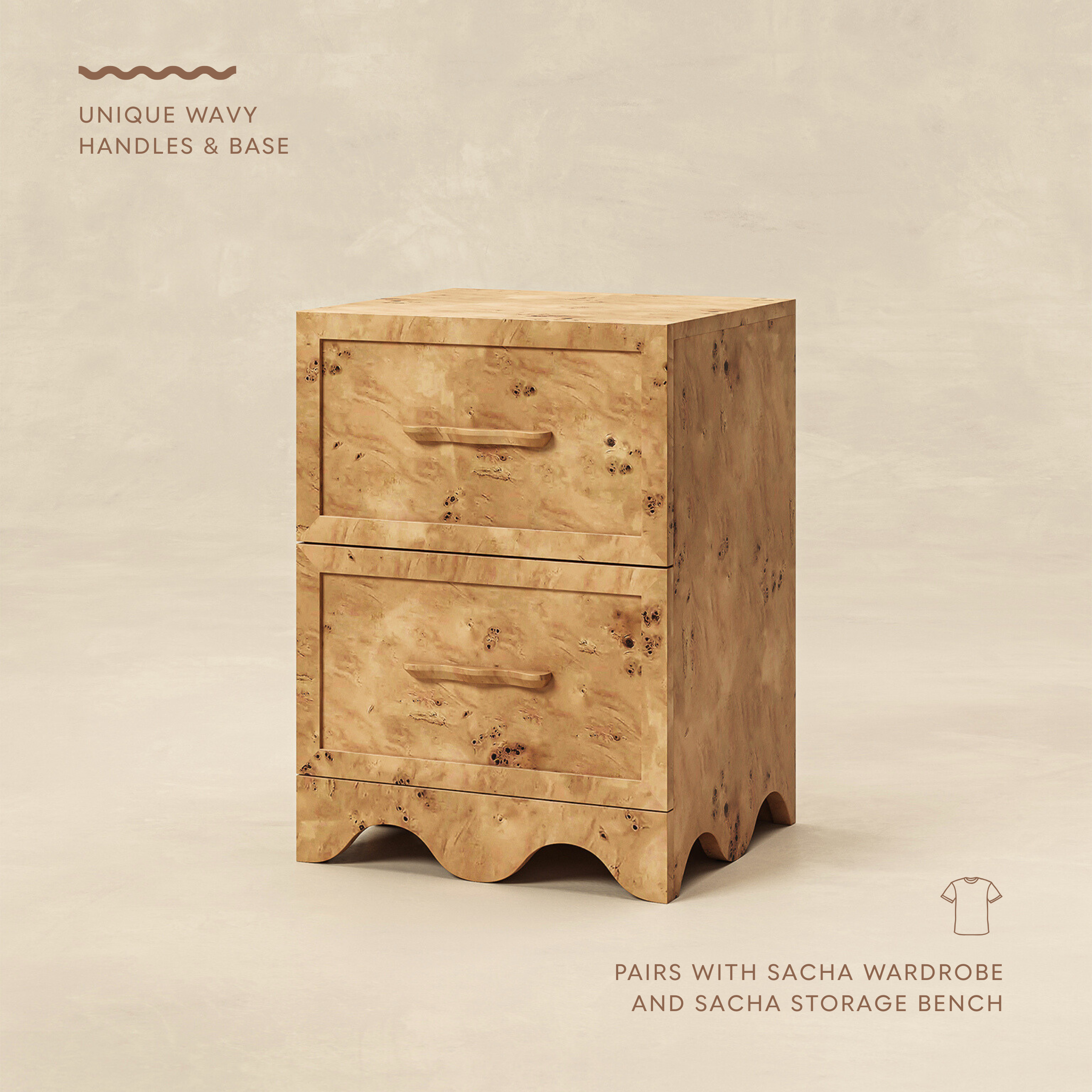 Orly Bedside Table