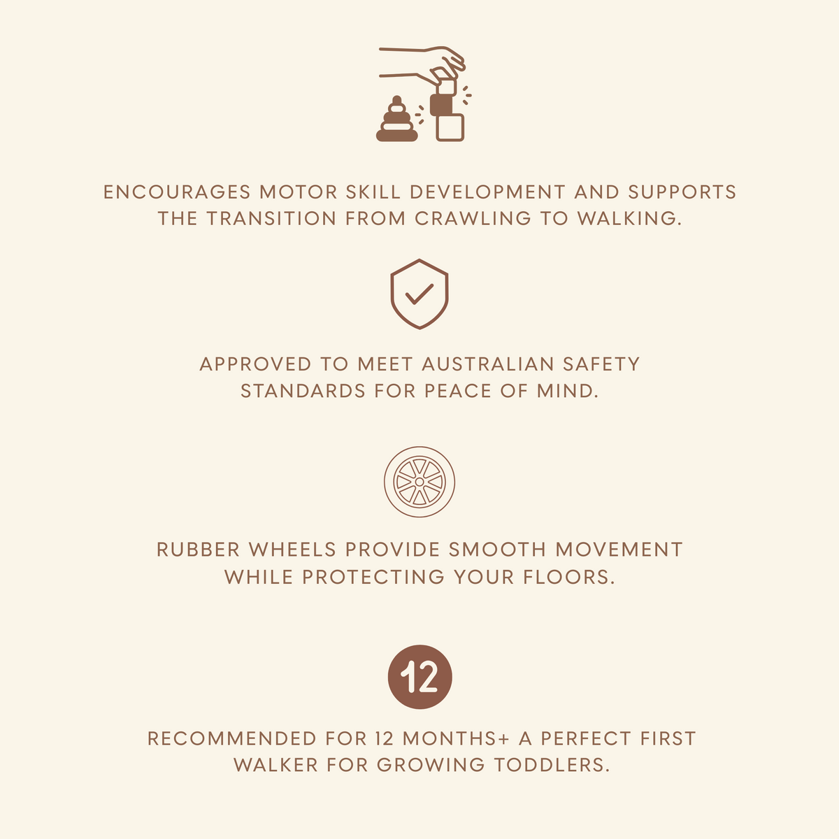 Wooden Activity Walker