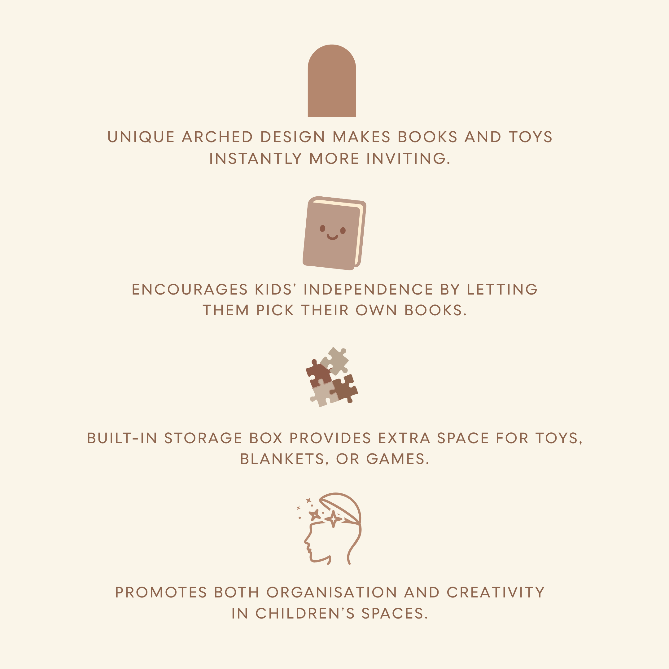 Arched Bookshelf