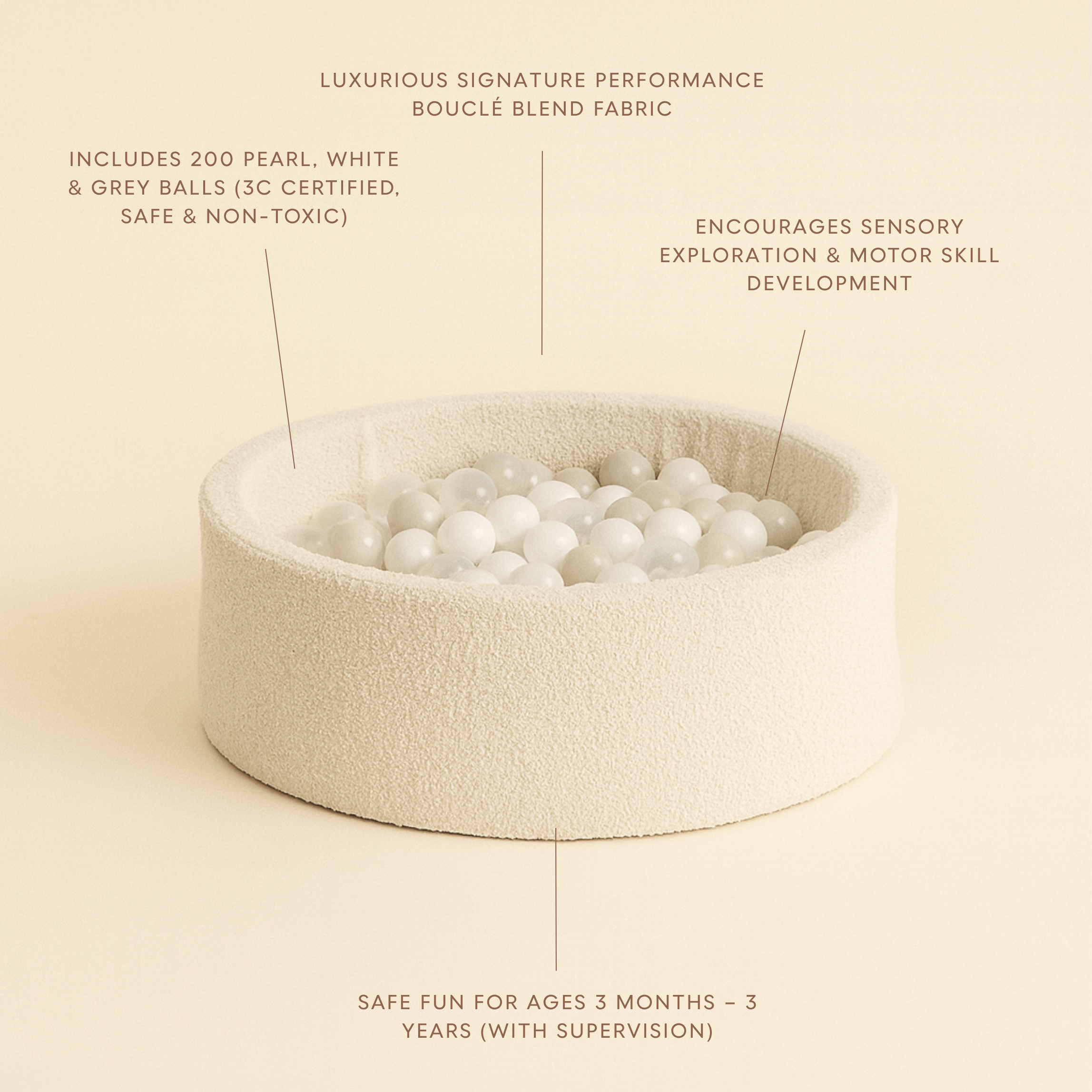 Bouclé Ball Pit