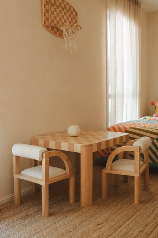 Quinn Checkerboard Table