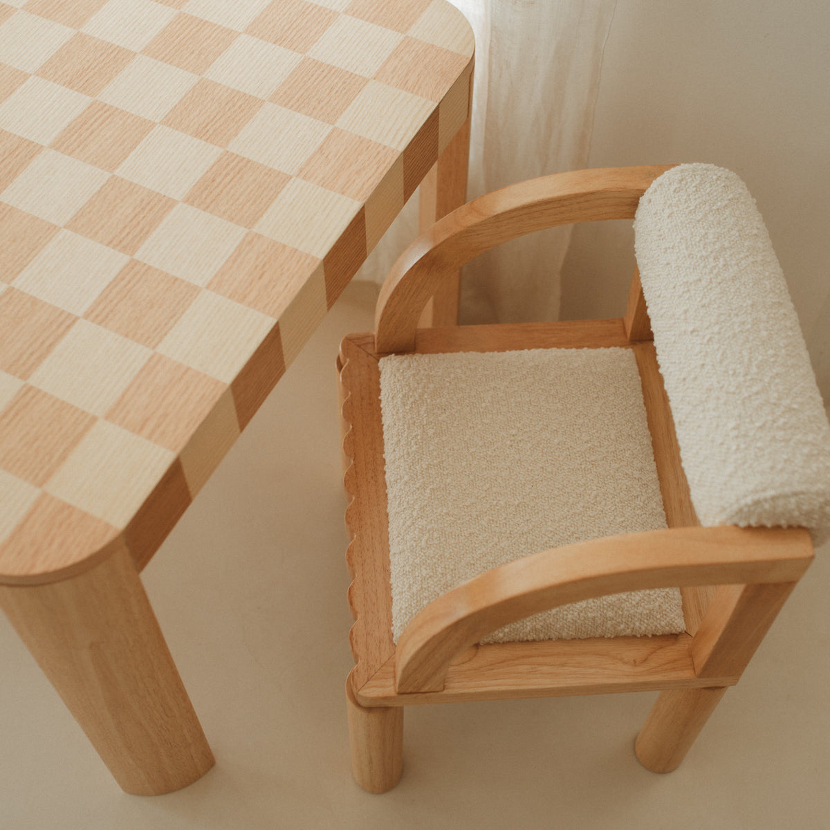 Quinn Checkerboard Table