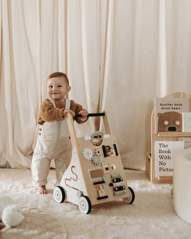 Toddler Bundle (Walker, Bookshelf, Clothing Rack)