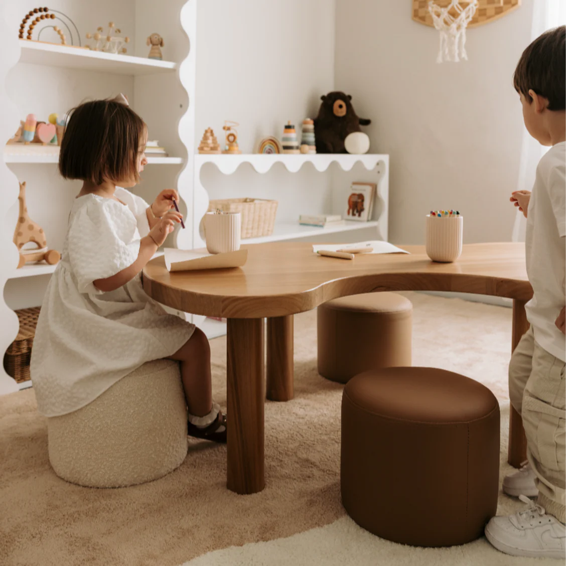 Leon Activity Table + Remi Stool Set (Save $125)