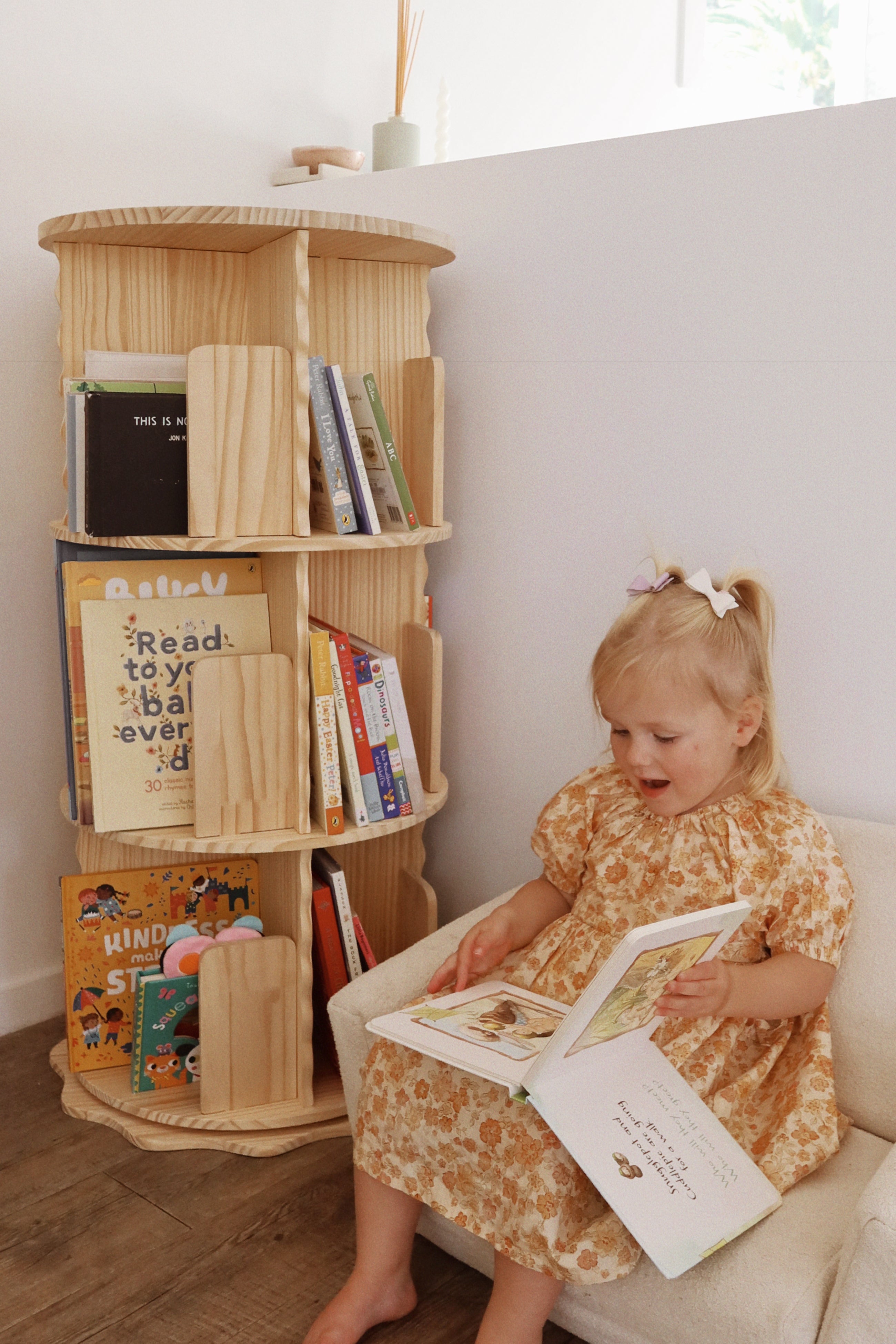 Malo Rotating Bookshelf