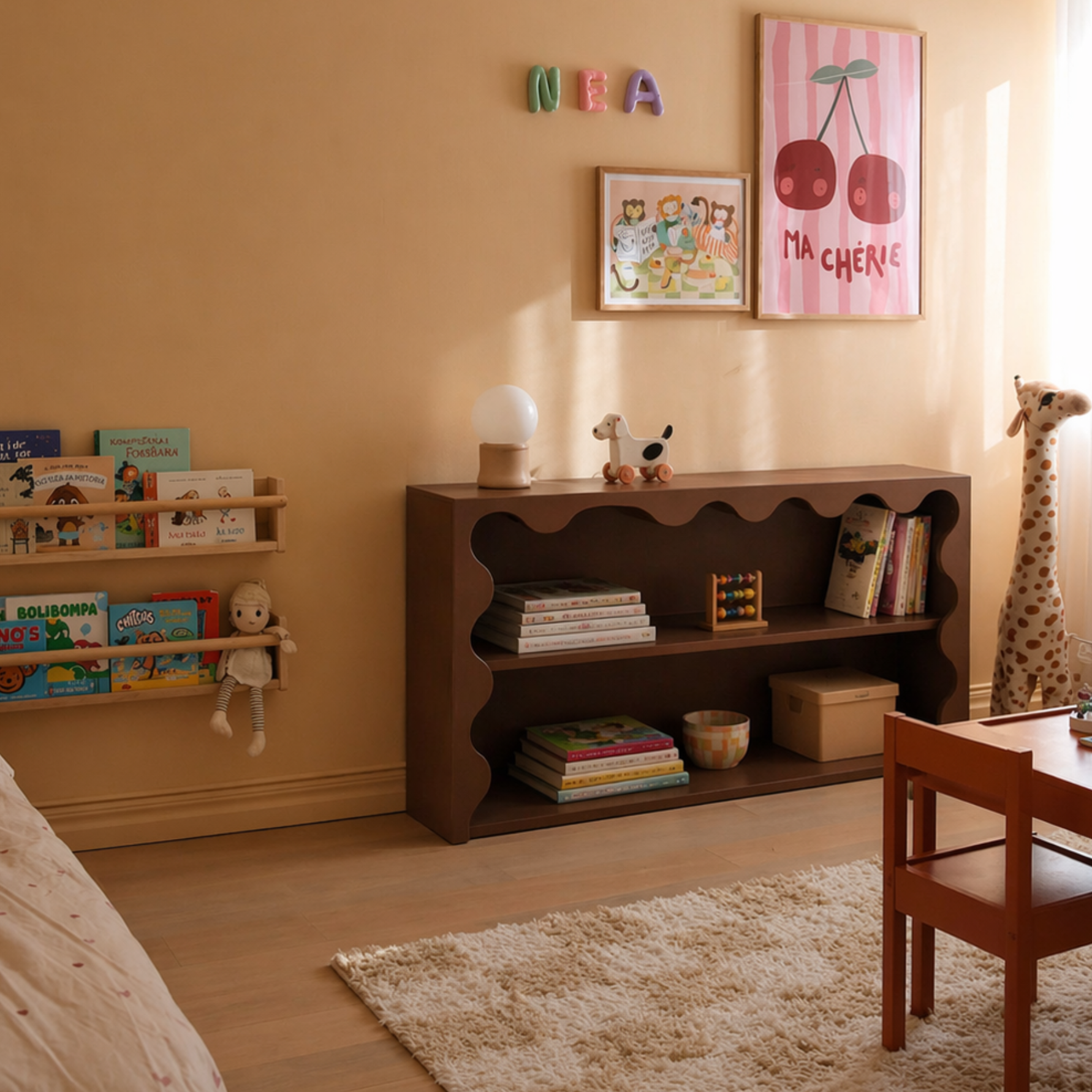 Chocolate Maddox Montessori Shelf