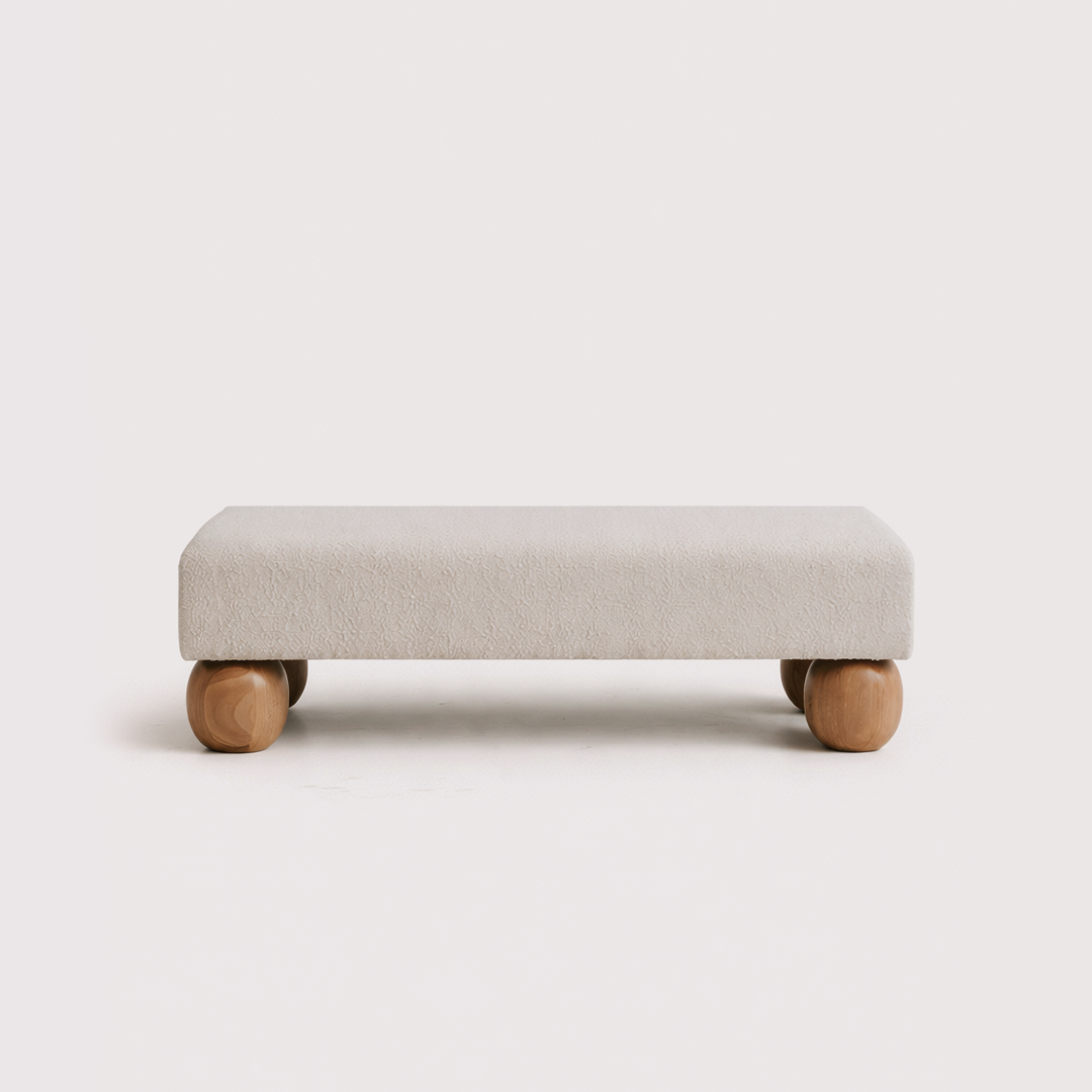 Sol Bouclé Bench Seat