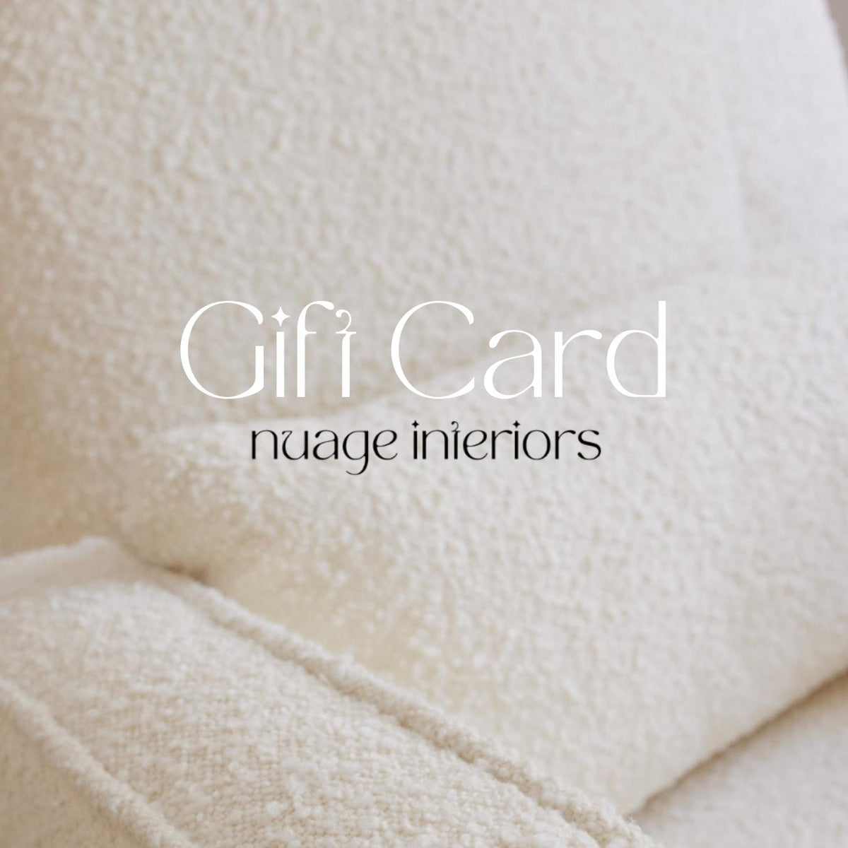 Nuage Interiors Gift Cards