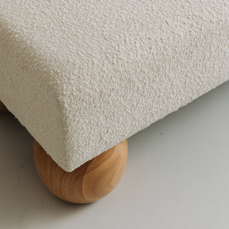 Sol Bouclé Bench Seat