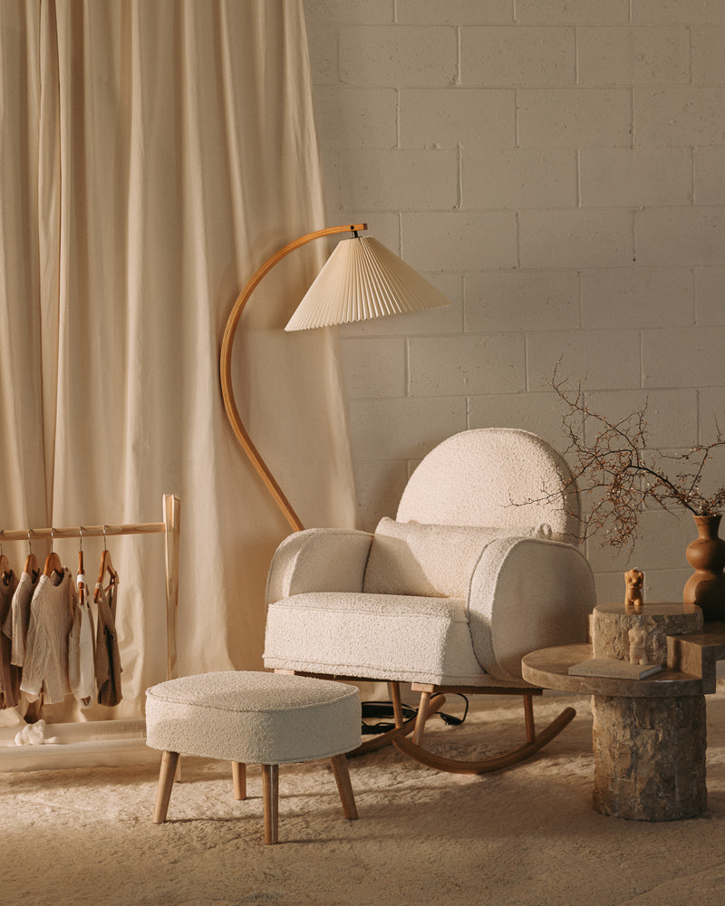 Cloud Rocker and Ottoman