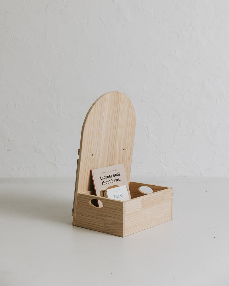 Bundle - Arched Bookshelf + Toddler Clothing Rack