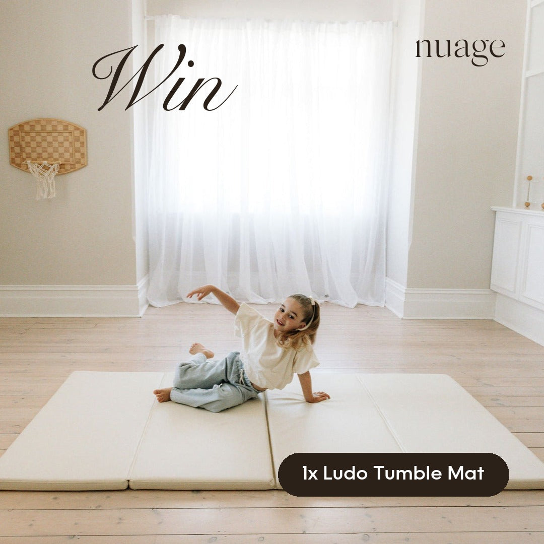 4th prize: Ludo Tumble Mat in Ivory